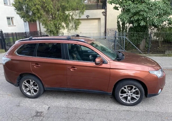 Mitsubishi Outlander cena 42900 przebieg: 150000, rok produkcji 2014 z Warszawa małe 37